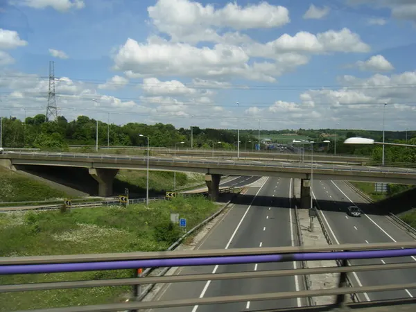 The M11: M11 looking north from the M25