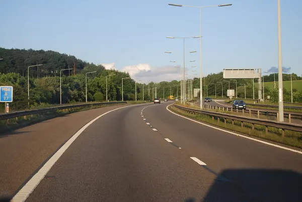 The M54: M54, eastbound