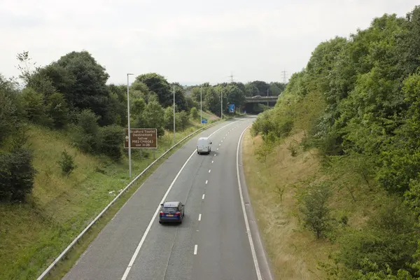 The M621: M621 Westbound Carriageway